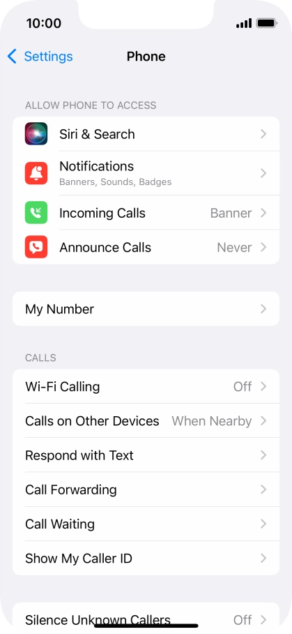 Press Show My Caller ID.