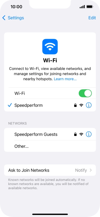 Slide your finger upwards starting from the bottom of the screen to return to the home screen.