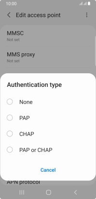 Press PAP. Press PAP.