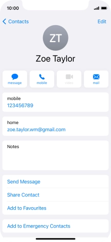 Press the required number.