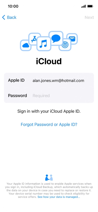 Press the field next to Press the field next to