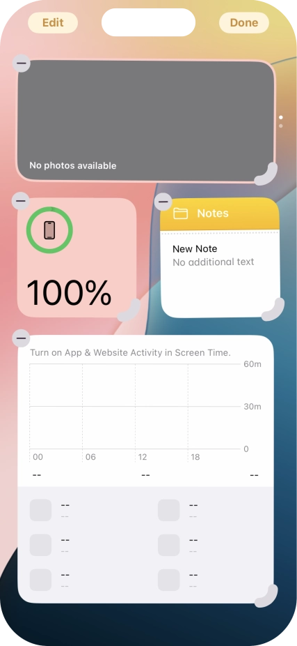 Press Edit. Press Edit.