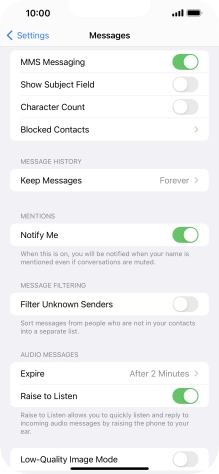 Slide your finger upwards starting from the bottom of the screen to return to the home screen.