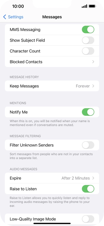 Slide your finger upwards starting from the bottom of the screen to return to the home screen.