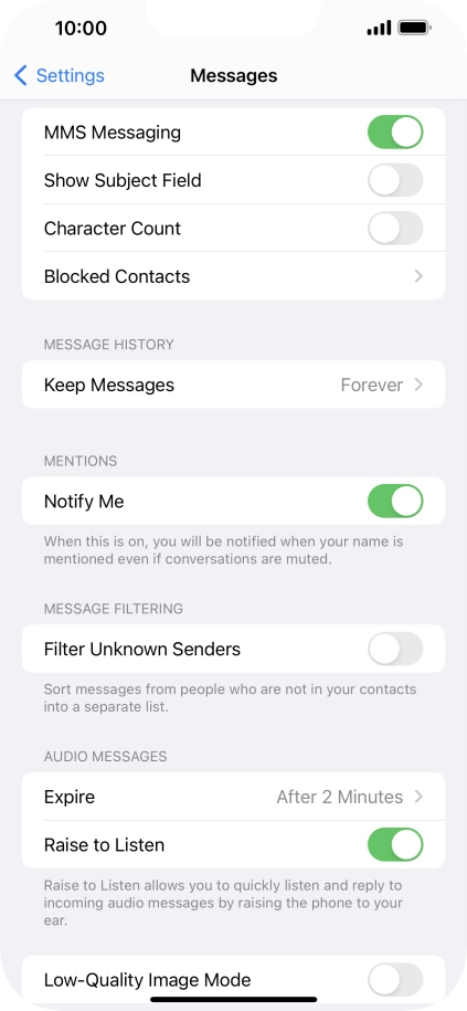 Slide your finger upwards starting from the bottom of the screen to return to the home screen.