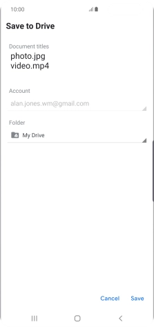 Press the field below 