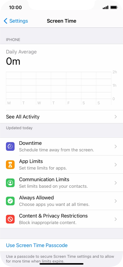 Press See All Activity. Press See All Activity.