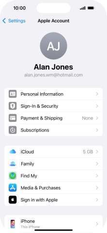 Slide your finger upwards starting from the bottom of the screen to return to the home screen.