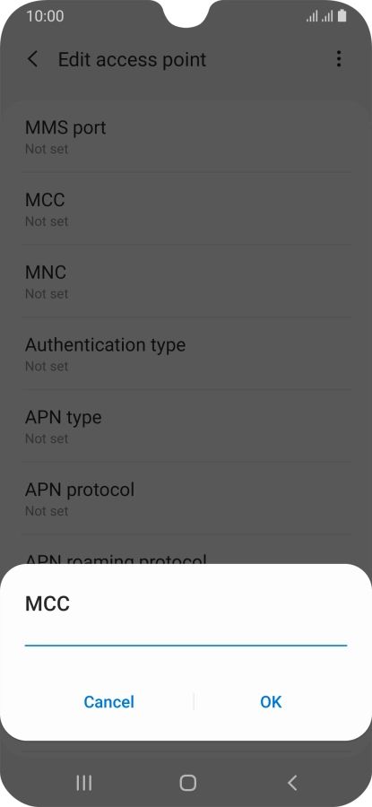 Key in 272 and press OK.