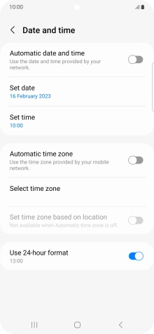 Press the indicator next to Press the indicator next to