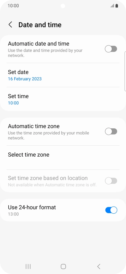 Press the indicator next to Press the indicator next to