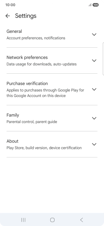Press Network preferences.