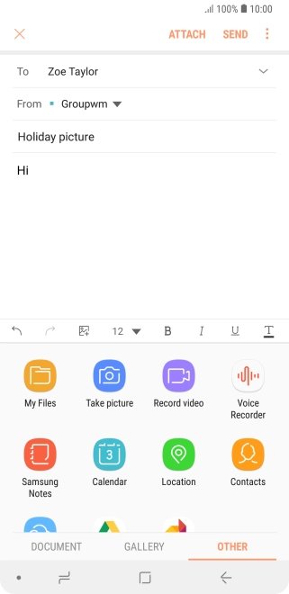 Press My Files and go to the required folder.