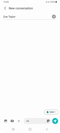 Press the picture icon.