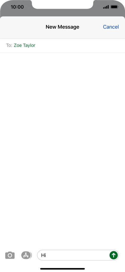 Press the apps icon. Press the apps icon.