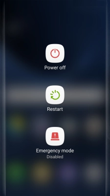 Press Power off. Press Power off.