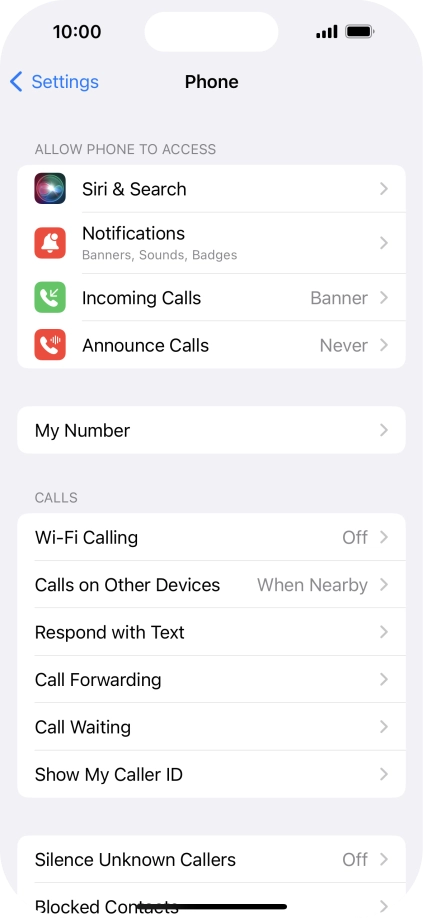 Press Show My Caller ID.