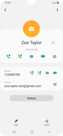 Press the call icon next to the required number. Press the call icon next to the required number.