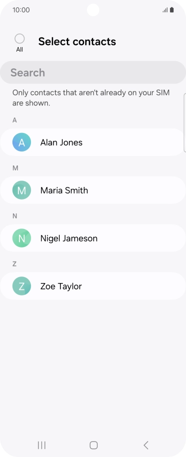 Press the field above Press the field above