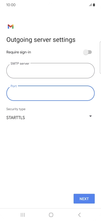 Press the drop down list below 