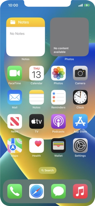 When the battery charging icon is displayed, the battery is charging.