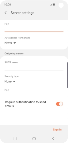 Press the drop down list below 