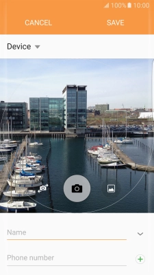 Press the gallery icon.