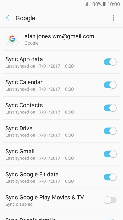 Press the Home key to return to the home screen. Press the Home key to return to the home screen.
