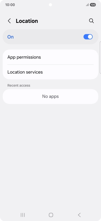 Press App permissions.