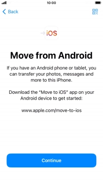 To transfer content to your phone, you need to install the app 