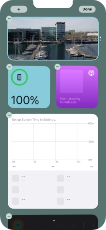 Press the add icon. Press the add icon.