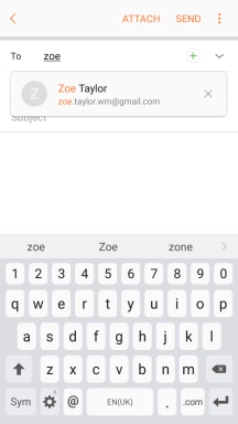Press the required contact.