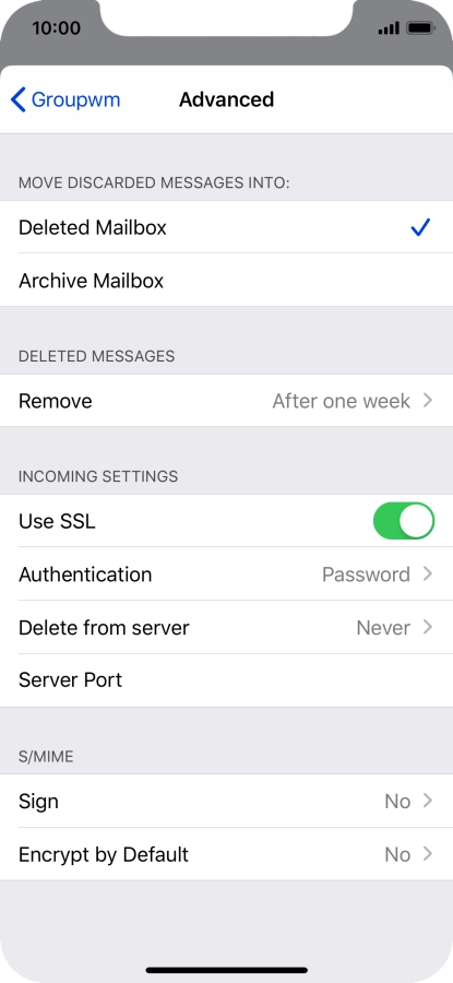 Press the indicator next to Press the indicator next to