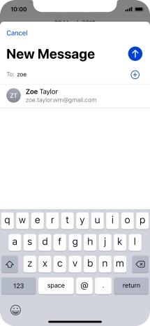 Press the required contact.