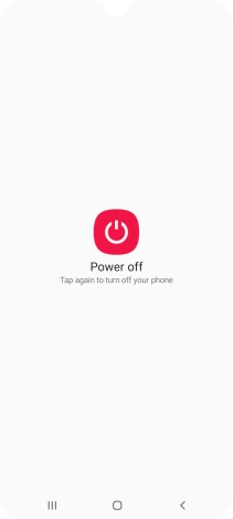 Press Power off.