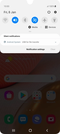 Press Android System.