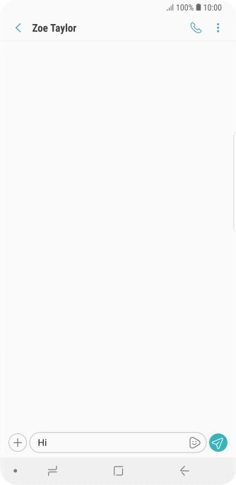 Press the attachment icon.