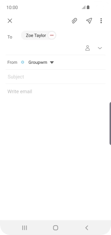 Press Subject and key in the required subject.