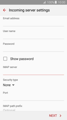 Press the drop down list below 