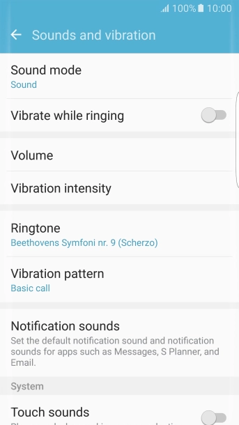 Press the Home key to return to the home screen. Press the Home key to return to the home screen.
