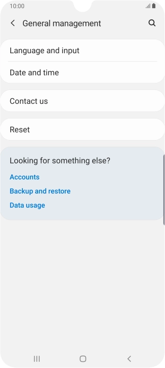 Press Date and time.