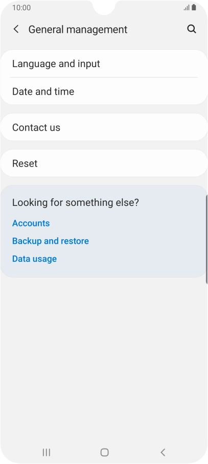 Press Date and time.