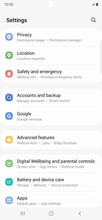 Press Accounts and backup. Press Accounts and backup.