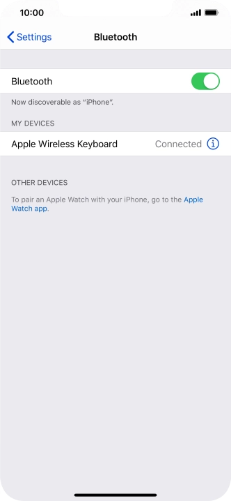 Slide your finger upwards starting from the bottom of the screen to return to the home screen.