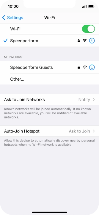 Slide your finger upwards starting from the bottom of the screen to return to the home screen.