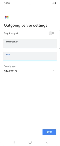 Press the drop down list below 