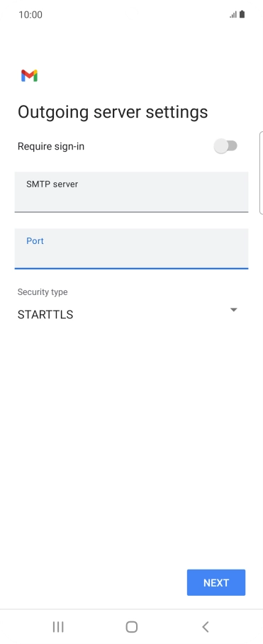 Press the drop down list below 