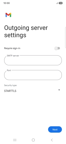 Press the field below 