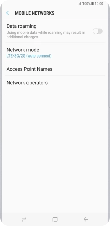 Press Access Point Names.