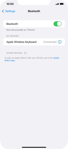 Slide your finger upwards starting from the bottom of the screen to return to the home screen.